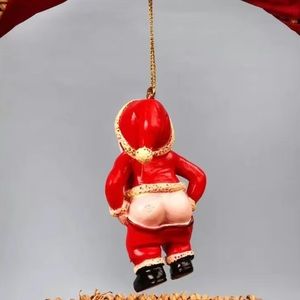 NWT Santa Claus Plastic Christmas Tree Ornament